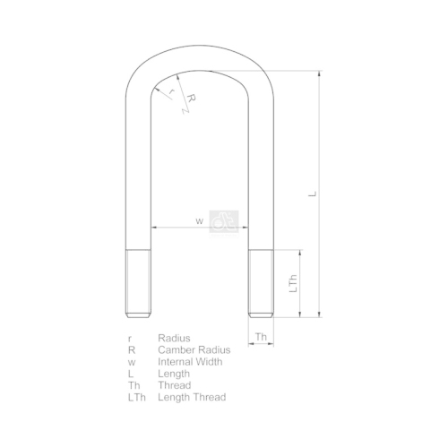 DT Spare Parts Federbride 2.62132
