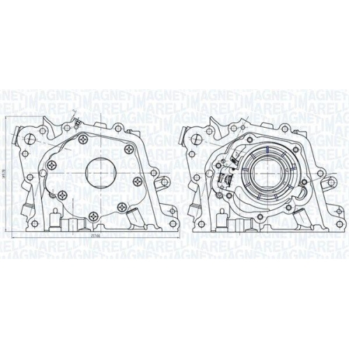 MAGNETI MARELLI &Ouml;lpumpe 351516000075