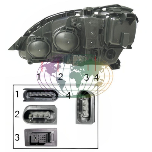 Lexmond Trading BV Hauptscheinwerfer 6031283