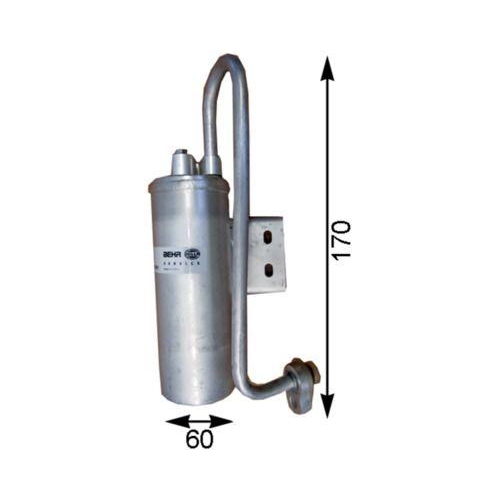 MAHLE Trockner, Klimaanlage BEHR AD 189 000S