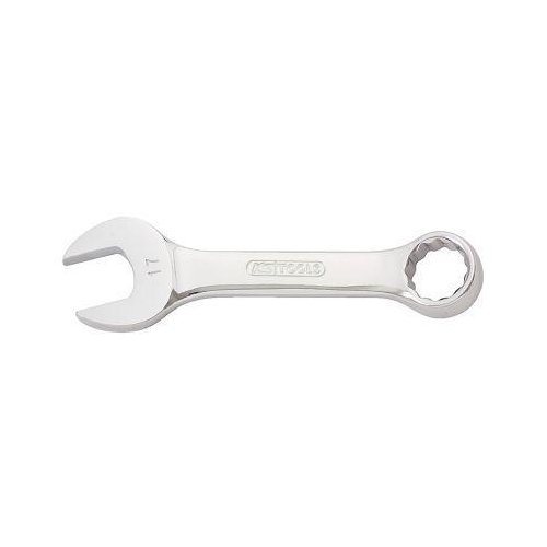 CHROMEplus Ringmaulschl&uuml;ssel, kurz, 15mm auf H&auml;nger KS TOOLS 518.0015-E