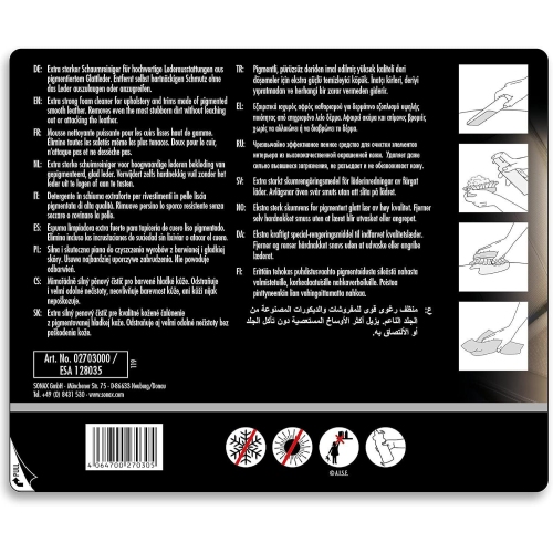 SONAX Profiline Leather Cleaner Lederreiniger Innenraum Schaum Pflege Kfz 1Liter