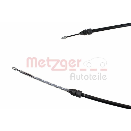 METZGER Seilzug, Feststellbremse GREENPARTS 17.9007
