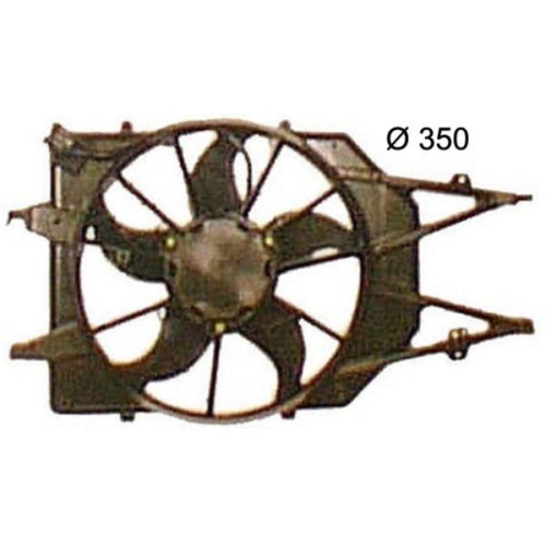 MAHLE L&uuml;fter, Motork&uuml;hlung BEHR CFF 385 000S