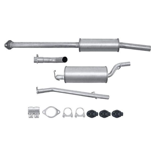 HELLA Endschalld&auml;mpfer Easy2Fit &ndash; PARTNERED with Faurecia 8LD 366 033-061