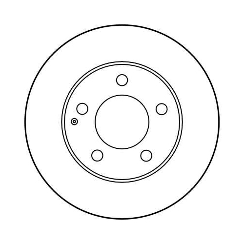 TRW Bremsscheibe DF2704
