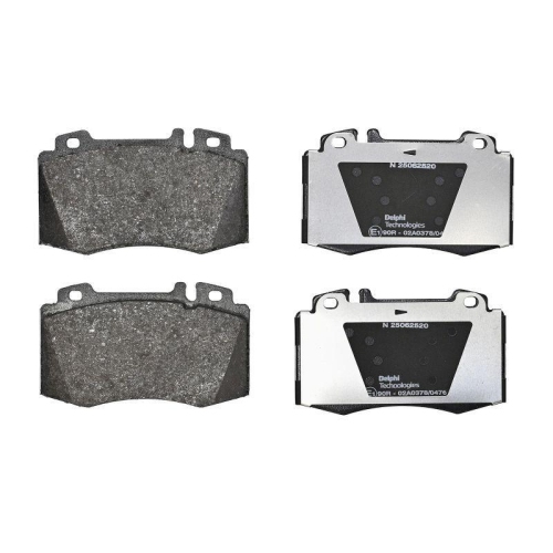 DELPHI Bremsbelagsatz, Scheibenbremse LP1828