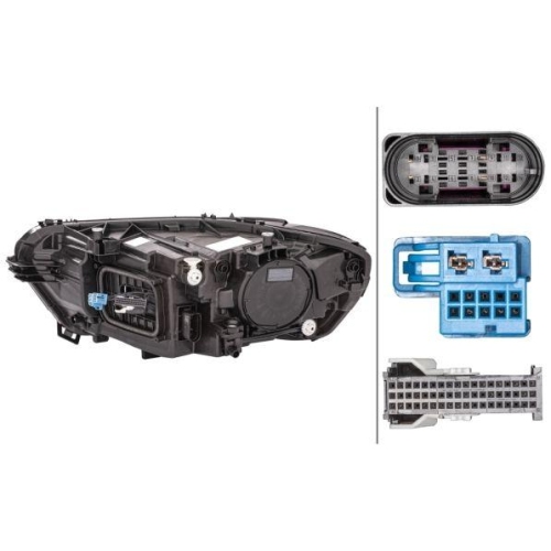 HELLA Hauptscheinwerfer 1EX 015 086-521