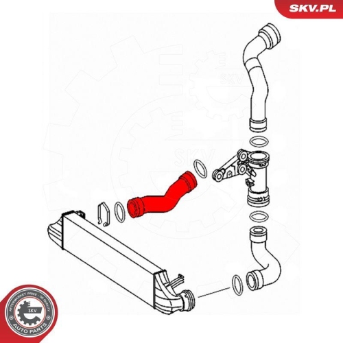 ESEN SKV Ladeluftschlauch 43SKV460
