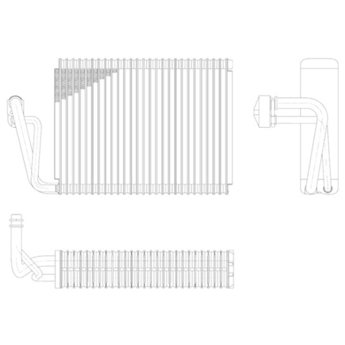 MAHLE Verdampfer, Klimaanlage BEHR *** PREMIUM LINE *** AE 52 000P