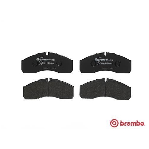 BREMBO Bremsbelagsatz, Scheibenbremse PRIME LINE P A6 022