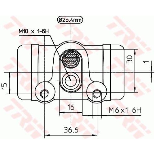 TRW Radbremszylinder BWH142