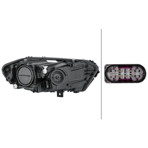 HELLA Hauptscheinwerfer 1LG 015 091-031