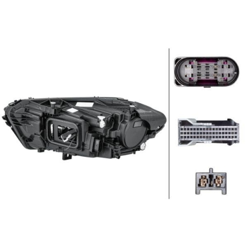 HELLA Hauptscheinwerfer 1LX 015 091-841