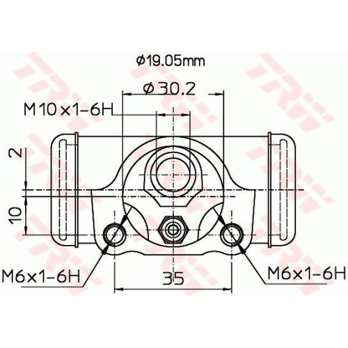 TRW Radbremszylinder BWD337