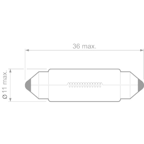 VALEO Gl&uuml;hlampe, Einstiegsleuchte ESSENTIAL 032217