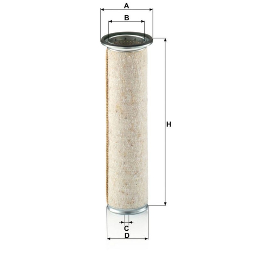 MANN-FILTER Sekund&auml;rluftfilter CF 930