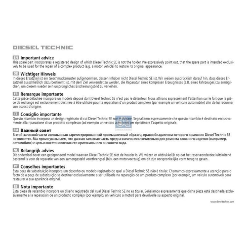 DT Spare Parts Seitenmarkierungsleuchte 5.81277