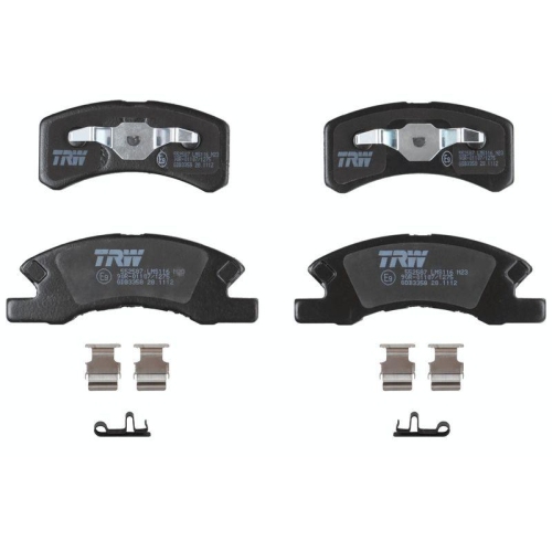 TRW Bremsbelagsatz, Scheibenbremse COTEC GDB3358