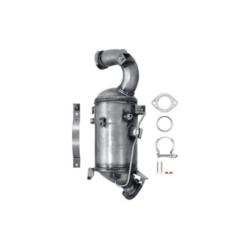 HELLA Ru&szlig;-/Partikelfilter, Abgasanlage Easy2Fit &ndash; PARTNERED with Faurecia 8LG 366 070-011