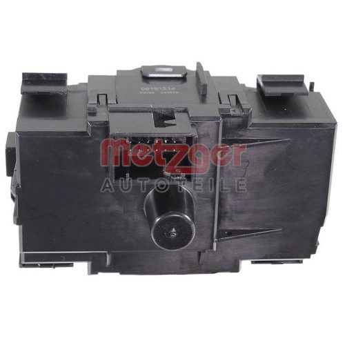 METZGER AUTOTEILE Schalter, Hauptlicht 09161214