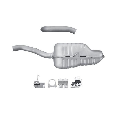 HELLA Endschalld&auml;mpfer Easy2Fit &ndash; PARTNERED with Faurecia 8LD 366 034-851