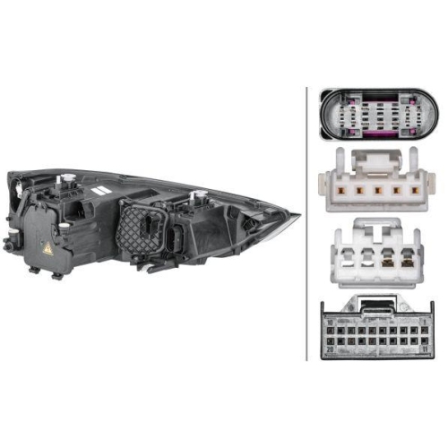 HELLA Hauptscheinwerfer 1ZS 354 838-091