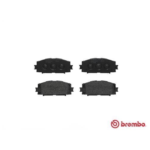BREMBO Bremsbelagsatz, Scheibenbremse PRIME LINE P 83 086
