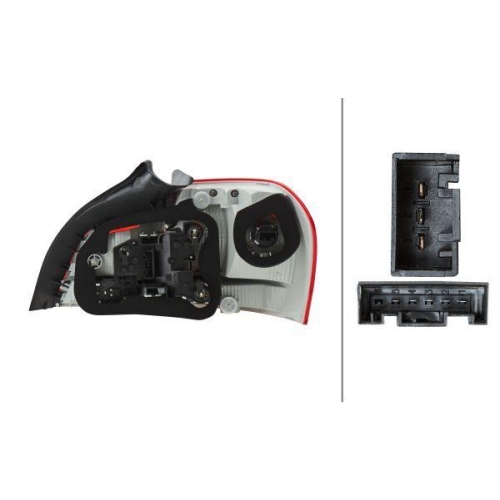 HELLA Heckleuchte 2VP 010 756-211