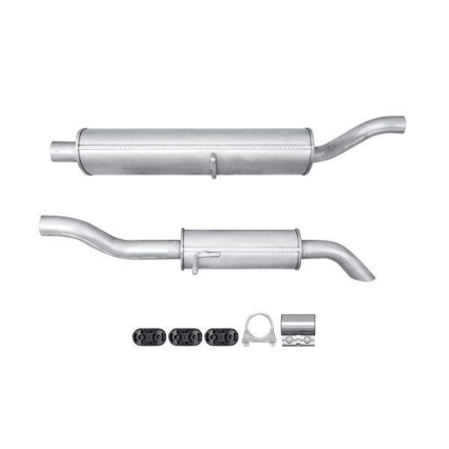 HELLA Endschalld&auml;mpfer Easy2Fit &ndash; PARTNERED with Faurecia 8LD 366 035-011