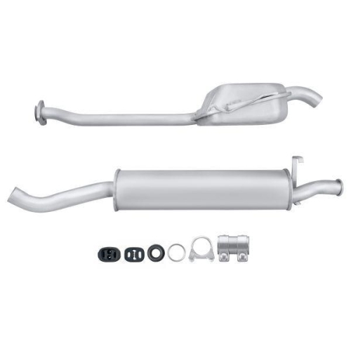 HELLA Endschalld&auml;mpfer Easy2Fit &ndash; PARTNERED with Faurecia 8LD 366 028-801