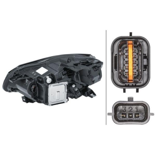 HELLA Hauptscheinwerfer 1EX 013 930-821