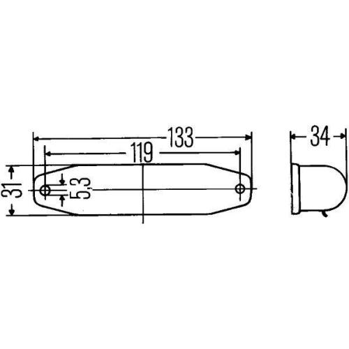 HELLA Leseleuchte 2AB 001 208-001