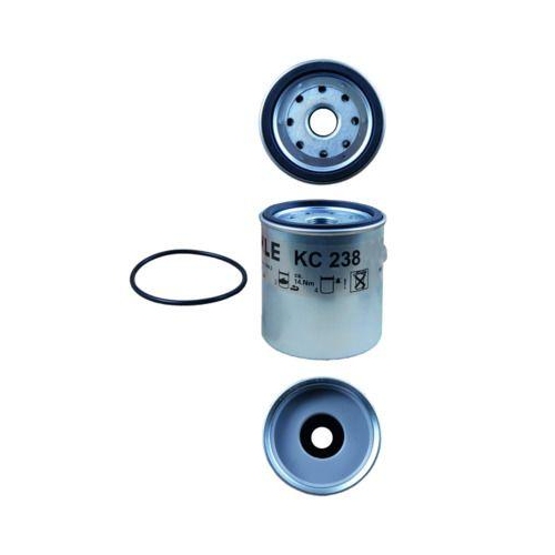 MAHLE Kraftstofffilter KC 238D