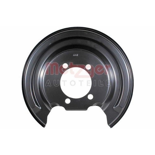 METZGER AUTOTEILE Spritzblech, Bremsscheibe 6115609