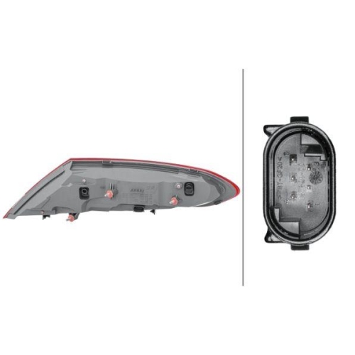 HELLA Heckleuchte 2SD 011 786-231