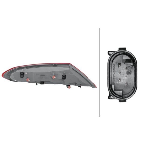 HELLA Heckleuchte 2SD 011 786-261