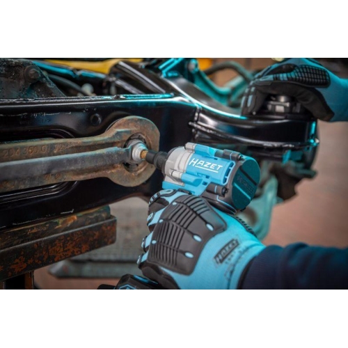 HAZET 1/2 Zoll (12,5 mm) VierkantAkku Schlagschrauber 600 Nm 4-teilig 9512-600/4