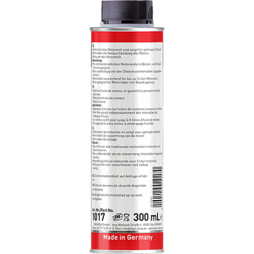 Additiv LIQUI MOLY 1017 Visco-Stabil Zusatz &Ouml;l Motor&ouml;l &Ouml;lzusatz &Ouml;ladditiv 300ml