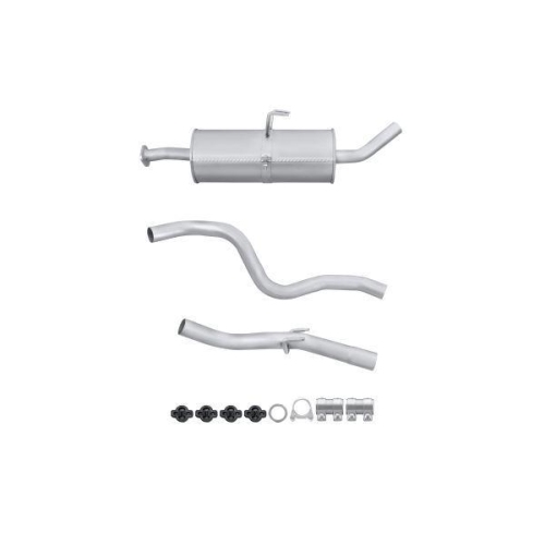 HELLA Endschalld&auml;mpfer Easy2Fit &ndash; PARTNERED with Faurecia 8LD 366 035-851