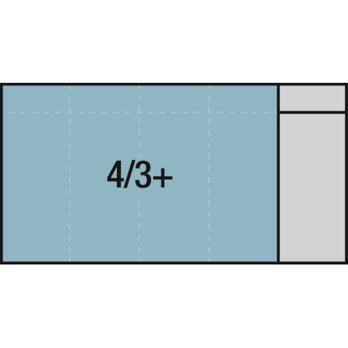 HAZET Schraubenschlüssel-Satz -Tractionsprofil Außen-6-kant 45-teilig 163-507