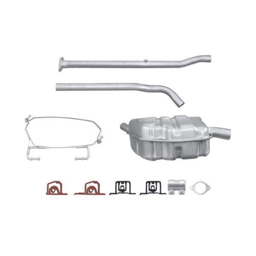 HELLA Endschalld&auml;mpfer Easy2Fit &ndash; PARTNERED with Faurecia 8LD 366 035-941