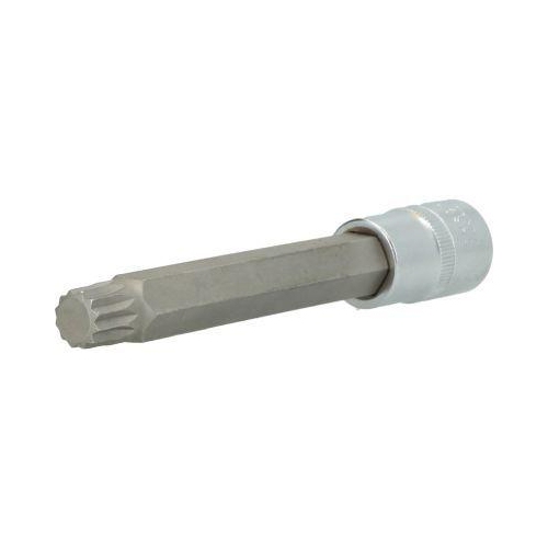 1/2 Zoll Vielzahn-Bit-Stecknuss, 140 mm lang, M14 BRILLIANT TOOLS BT022956