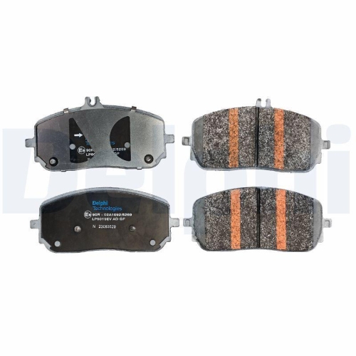 DELPHI Bremsbelagsatz, Scheibenbremse