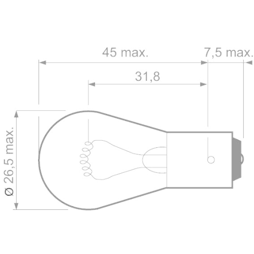 VALEO Gl&uuml;hlampe, Blinkleuchte ESSENTIAL 032101