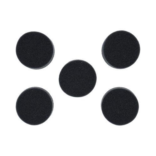Kunststoffpad schwarz, Durchmesser 50,0mm, 5er Pack KS TOOLS 515.5128