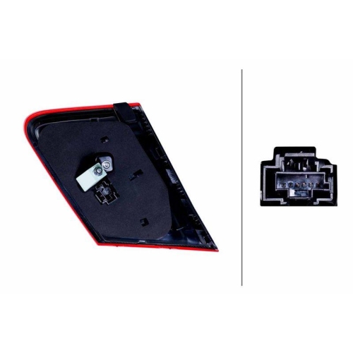 HELLA Heckleuchte 2SB 354 891-041