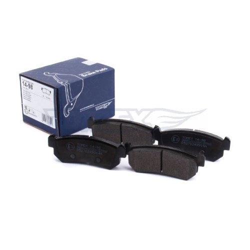 TOMEX Brakes Bremsbelagsatz, Scheibenbremse TX 14-98