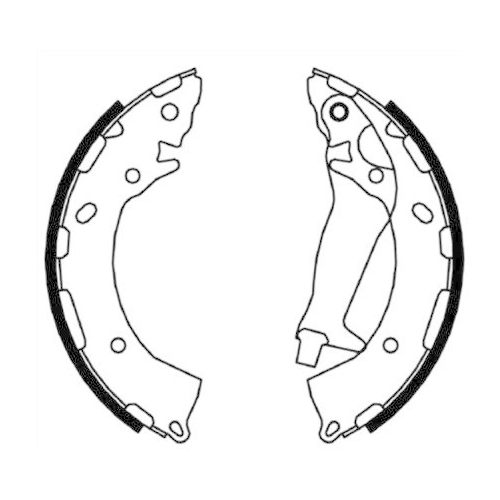 ABE Bremsbackensatz C00530ABE