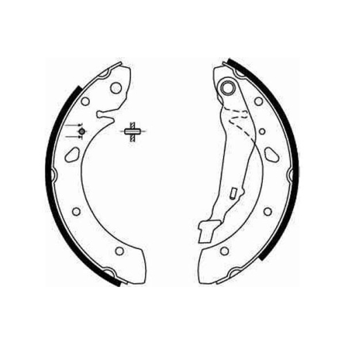 TRW Bremsbackensatz GS8632